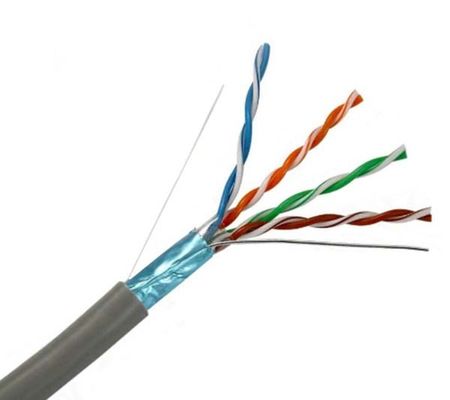 FTP Shielded Solid Outdoor CAT5e Lan Cable Bare Copper 24awg Standard